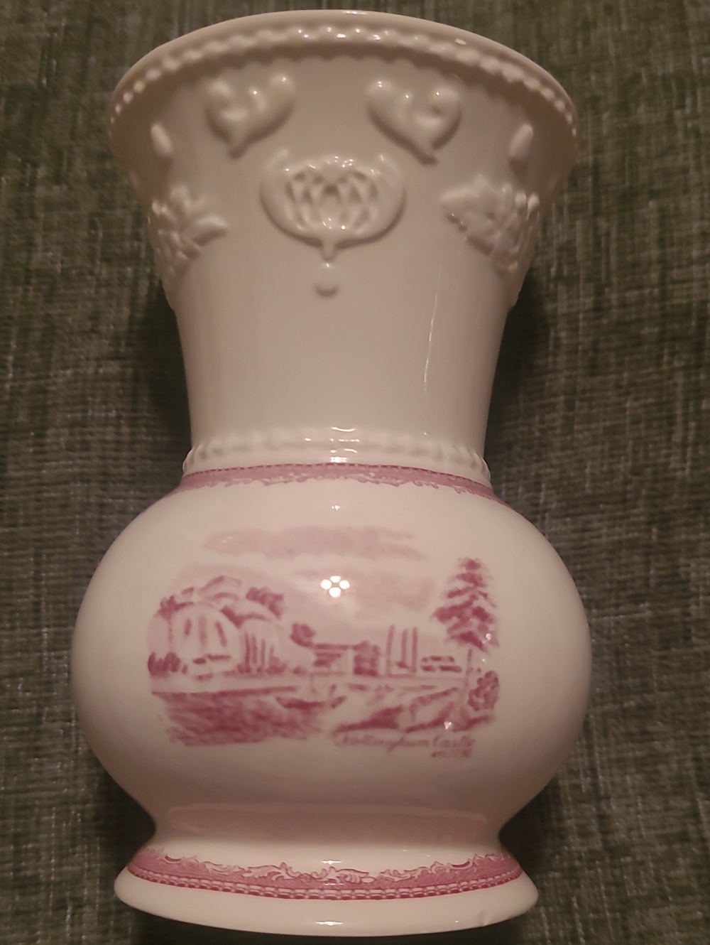 Johnson Bothers "Old Britain Castles" Bud Vase. Pristine Condition.